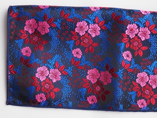 Paisley Accessorio Fazzoletto Uomo Tasca Quadrato 10 Pollici Quadrato Poliestere - Foto 4 di 13