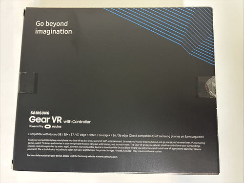 SAMSUNG GALAXY Gear VR Oculus Virtual Reality Headset w/ Controller SM-R324 NEW - Picture 2 of 4