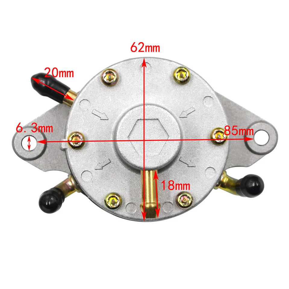 Conjunto completo de bomba de combustible para Polaris Indy 500 1989-2006 1999 2000 DF52-73 Foto 4 de 4