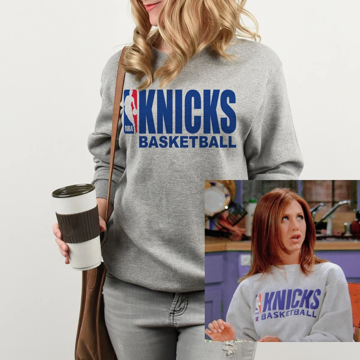 Friends Rachel Green Knicks Sweatshirt