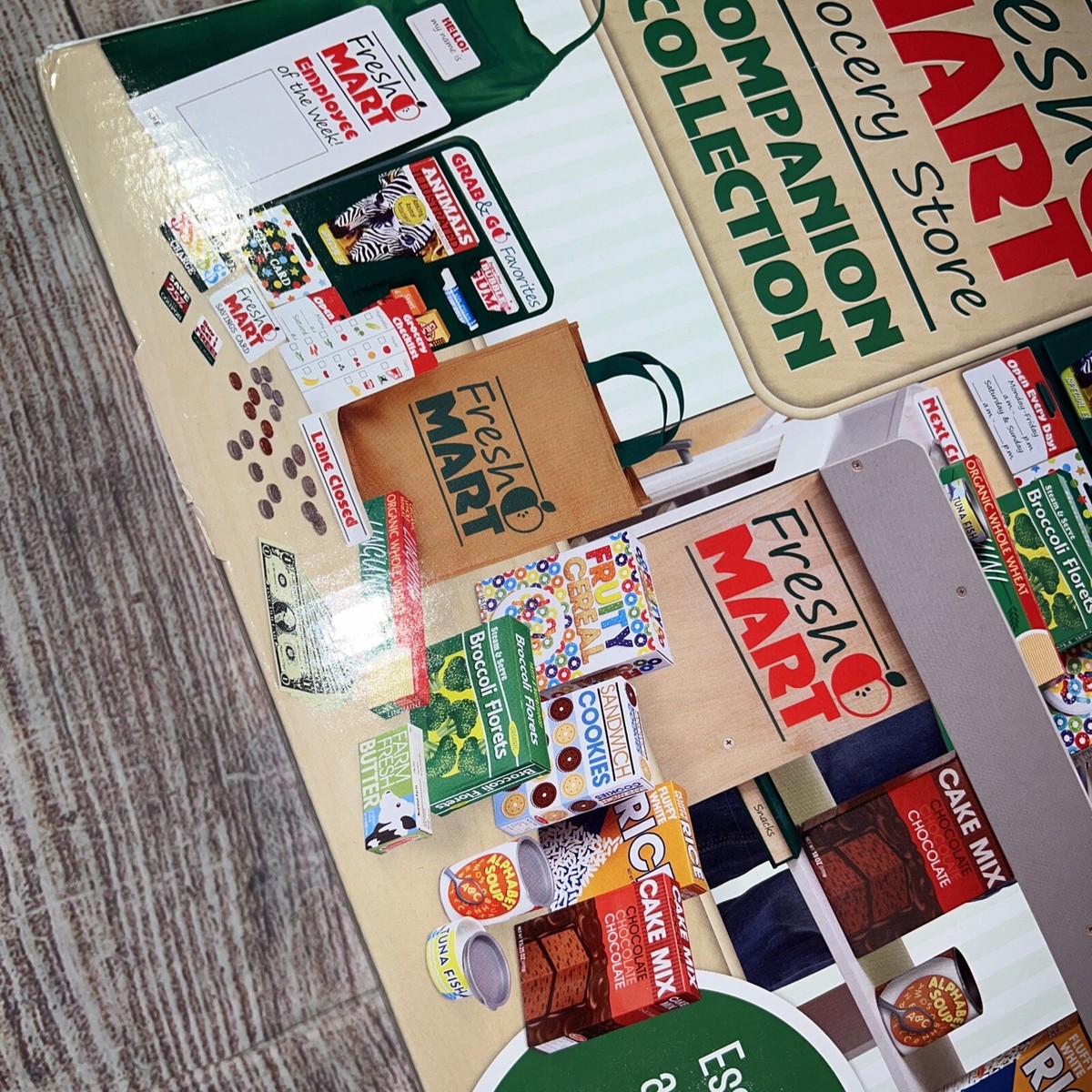 Melissa Doug Fresh Mart Grocery Store Companion Collection new