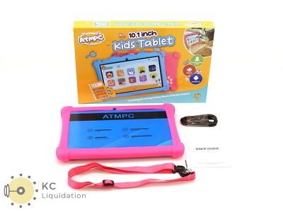 ATMPC 10.1'' Kids Tablet 3GB RAM 32GB Wi-Fi Bluetooth - New