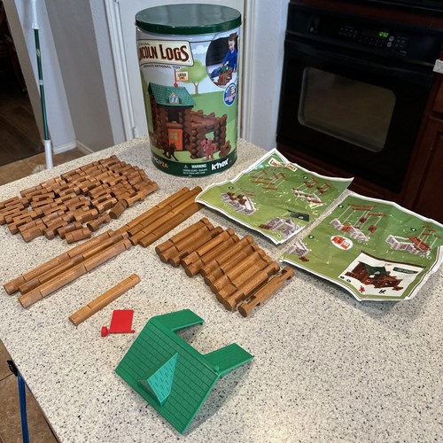 Lincoln Logs K’nex Fort Red Pine (see description) - Picture 1 of 3