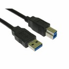 USB 3.0 A Male to B Male Lead (Unbranded) Top-quality Free UK shipping