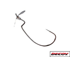 Decoy Screw Hook Worm 106 Prop Bladed Wide Gap Offset Hook