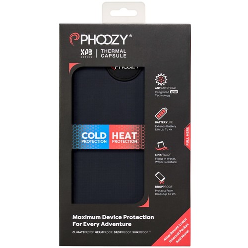 PHOOZY XP3 Coque Téléphone Portable Thermique Capsule Isolée Résistante Intempéries Large - Photo 2 sur 42