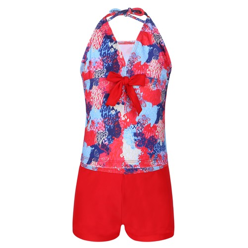 Niños Niñas Tankini Traje de baño Halter Camiseta sin mangas Calzoncillos de natación Conjuntos inferiores Trajes de baño - Imagen 50 de 61