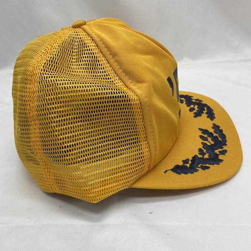 Vtg 50s USNA Naval Academy Hat Cap Snapback Union Made in USA Atlas 1957 Leaves - Picture 3 of 8