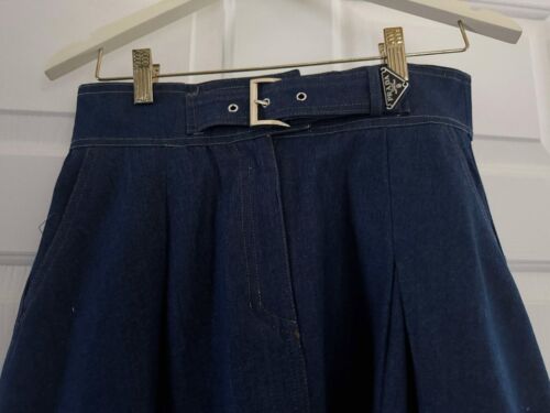 Prada denim skirt Pre-owned small size - Picture 3 of 3