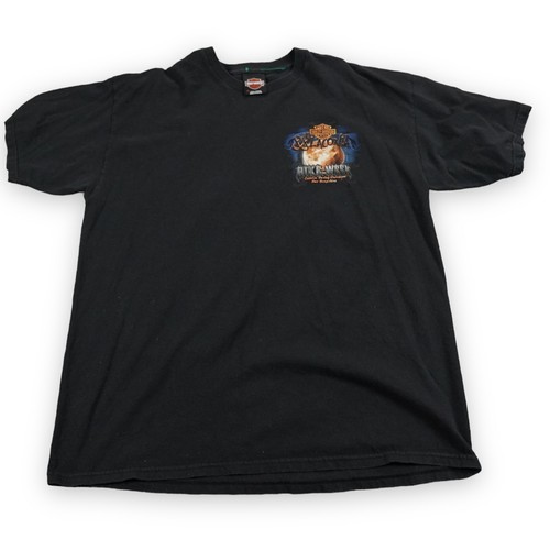 Harley Davidson Hemd Herren Extra Large Schwarz Laconia 88th Bike Week Weirs Beach - Bild 7 von 11