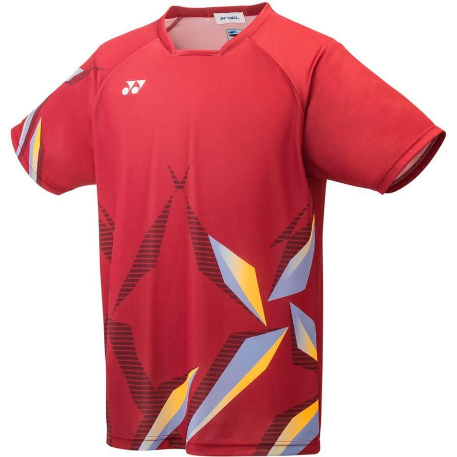 YONEXヨネックスレッドゲームウェア YONEX ヨネックス バドミントンウェア ゲームシャツ レディース
