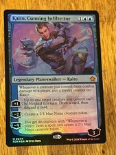 MTG Foundations, Kaito, Cunning Infiltrator Foil