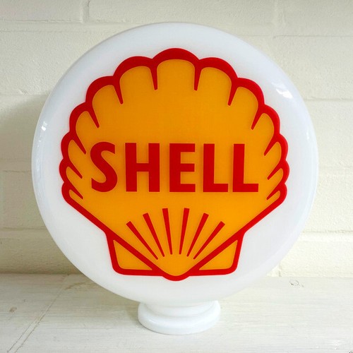 Shell Medium 10 inch Gas Pump Globe, Oil Petrol Garage Automotive Memorabilia - Picture 7 of 12