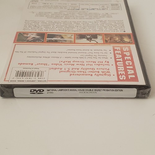National Lampoons Animal House DVD 2003 Widescreen Factory New Sealed - Picture 3 of 3