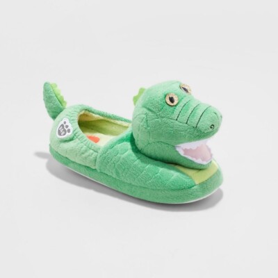 Build A Bear Workshop Character Slippers Green Size XL 6