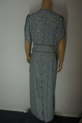 CHELSEA VIOLET Jumpsuit Jumper size Medium green white wrap bodice wide leg NWT - Picture 5 of 6