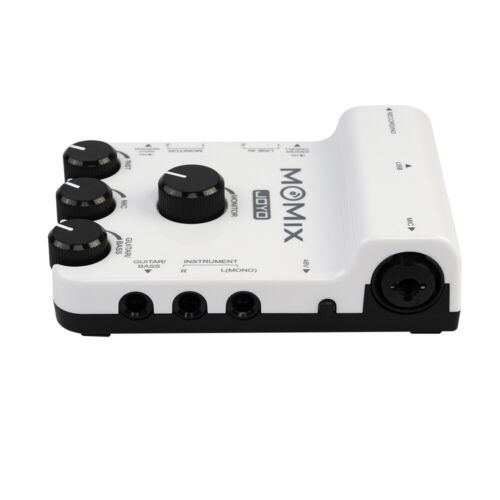 Joyo Momix Sound Audio Mixer AUX 6,35 mm TRS XLR Schnittstelle für Smartphone Live - Bild 10 von 12