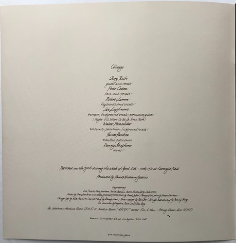 CHICAGO "Chicago At Carnegie Hall Vol. I, II, III, IV" 1971 Columbia 4LP Box Set - Picture 20 of 24