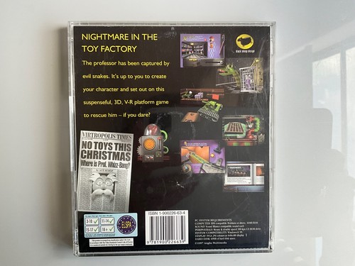 Nightmare in the Toy Factory PC CD-ROM (1997) – VGC - Picture 2 of 13