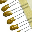 [35pcs] TAP106K025SRW-LF 10uF 25V 10% R=5mm Tantalum THT