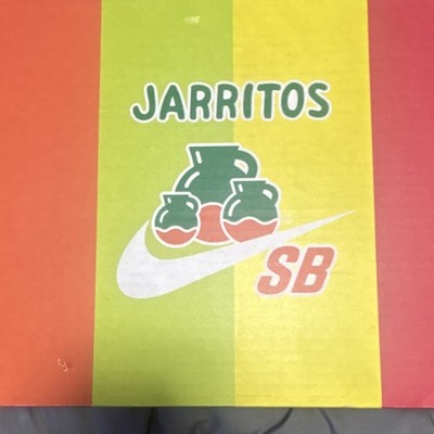 Jarritos x Nike SB Dunk Low Collectible Box Set with Multicolor Soda Bottles