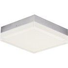 Maxim Lighting 57687CLFTSN Illuminaire II Flush Mount Satin Nickel