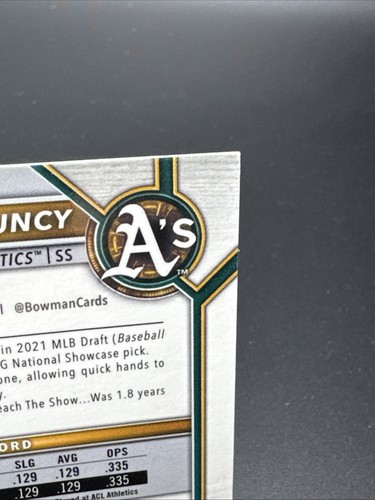 MAX MUNCY 2022 Bowman Chrome 1st Green Sparkle REFRACTOR /99 BCP-89 Diamond - Picture 8 of 12