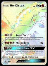 Ho-Oh GX - Holo SM Promos SM80 NM Pokémon TCG
