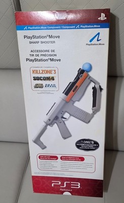 Sony PlayStation Move Sharp Shooter Gun Controller w/ Digital Trigger PS3