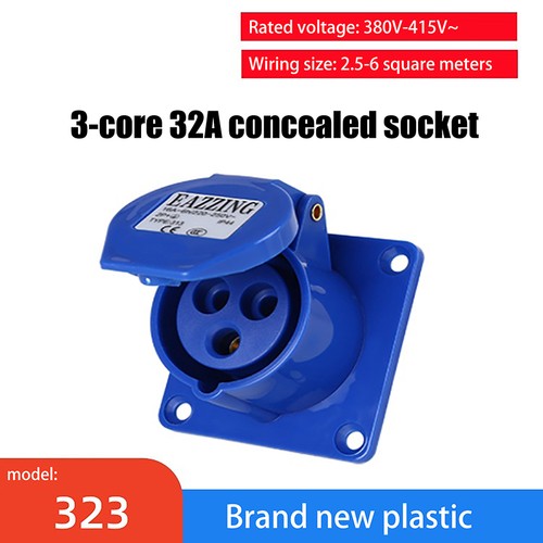 1 Piece Industrial Plug And Socket Waterproof Connector 3PIN 4PIN 5PIN 16A/32 FD - Afbeelding 16 van 32