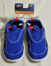 Speedo Junior Boys Size S 13-1 Blue Surfwalker Classic Water Shoes New