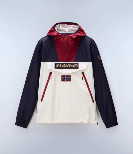 NAPAPIJRI RAINFOREST RIPSTOP ANORAK JACKET Size Uk Men’s Large