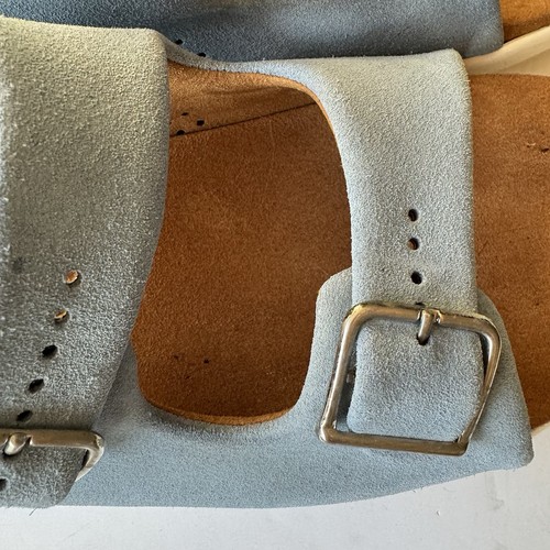 Sandalias para mujer SAS relajadas con correa de tacón azul Sky Harbor talla 11,5 M usadas en excelente estado hechas en EE. UU. - Imagen 5 de 13