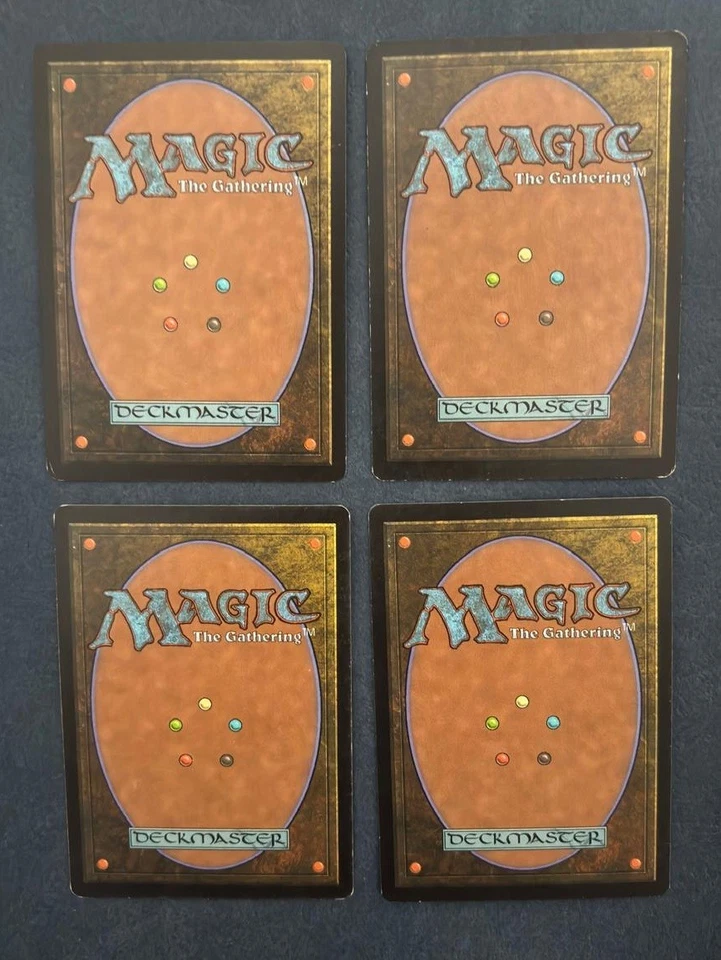 MTG 4X MERCADIAN MASQUES LAND GRANT CHINESE + JAPANESE + ENGLISH SORCERY GREEN - Image 2 of 4