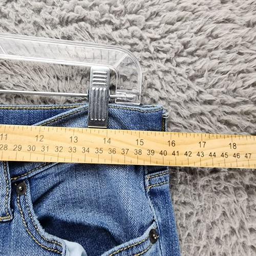 Pantalones de mezclilla Banana Republic para mujer 28 azules elásticos tiro medio novia *EXCELENTE ESTADO* - Imagen 4 de 12