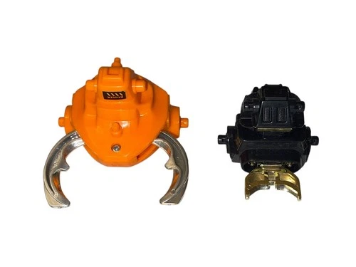 Vintage 1984 STARRIORS Tomy Japan CLAWGUT/SLAUGHTER STEELGRAVE Torso ROBOT Read