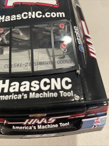 KURT BUSCH 2015 RAW HAAS DIN # 59 NASCAR DIECAST 1/24 NO BOX RARE! - Picture 8 of 9