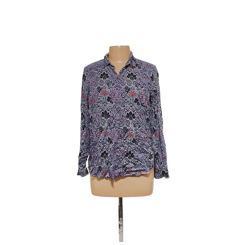 J.Jill Floral Button-Up Top - Size S