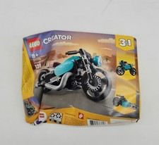 LEGO CREATOR: Vintage Motorcycle (31135) Building Set NEW in Damaged Packaging 