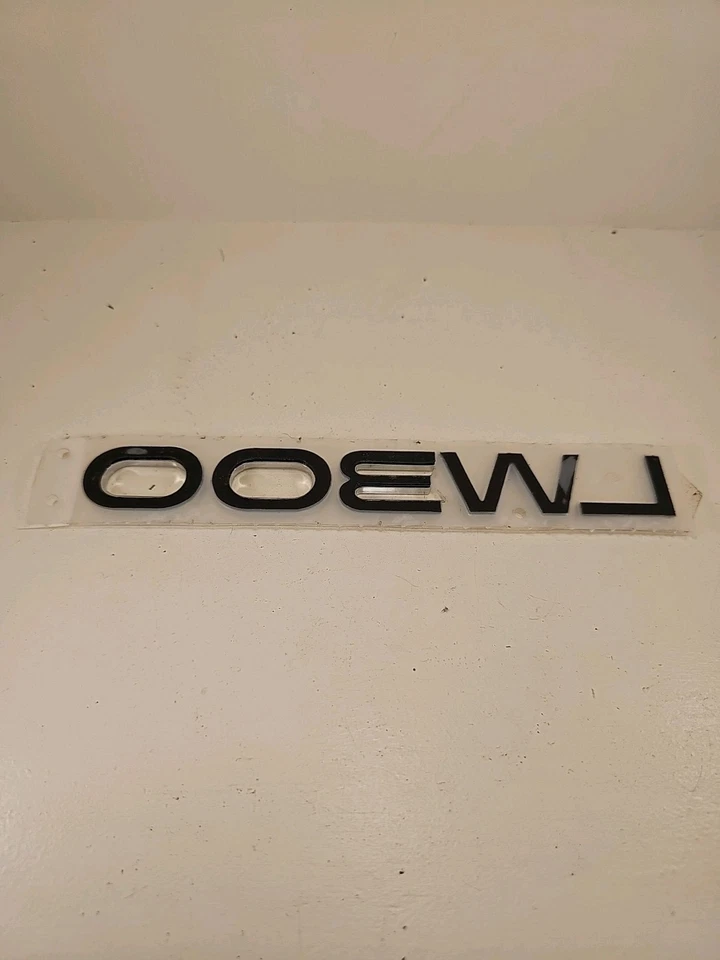 Новый лот из 5 2000-2005 SATURN LW300 LW 300 задняя эмблема значок буквы OEM - Изображение 3 из 3