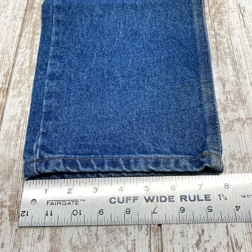 Carhartt Jeans Mens 32 x 30 B18 DST Blue Denim Relaxed Fit Workwear 7240 - Picture 11 of 11