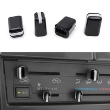 Set of 4 AC Heater Control Knob Kit Compatible with 1984-1989 4Runner, 1988-1993