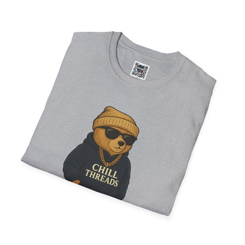 Cool Bear Streetwear Tee – Chill Threads Graphic T-Shirt Unisex - Picture 5 of 17