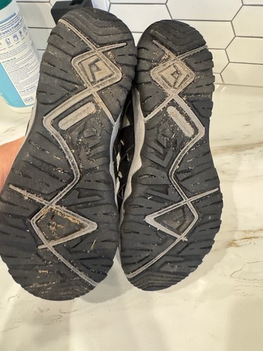Eddie Bauer Herren Größe 9M Outdoor Wandern Sandalen Wasser Schuhe schwarz 9 Fischer - Bild 7 von 7