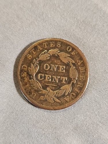 1838 Large Cent Coronet Braided Hair - Picture 3 of 4