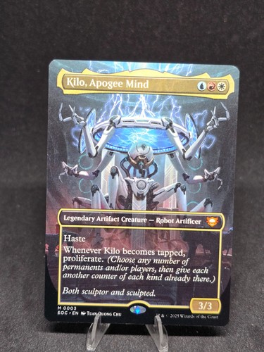 MTG Kilo, Apogee Mind 0003 Commander: Edge of Eternities Borderless Mythic NM