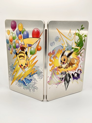 Pokemon Let's Go Pikachu Eevee Nintendo Switch Steelbook - NO GAME