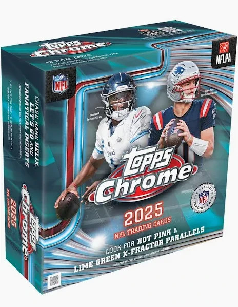 2025 NFL Topps Chrome You Pick Your Card Parallels Inserts /#'s QTY Discounts!