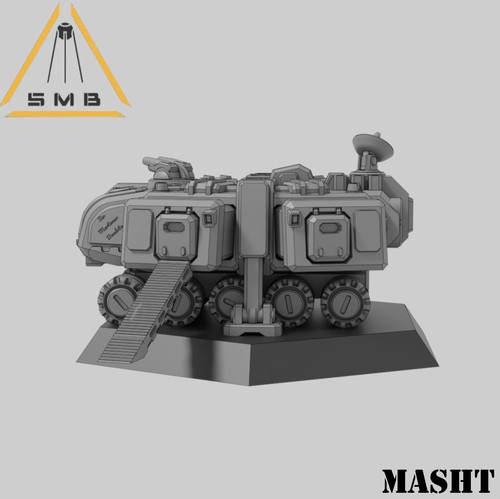 Battletech Miniatures - MASH Truck - SirMortimerBombito Sculpt - Picture 3 of 6