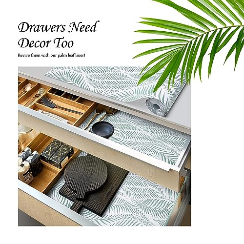 Shelf Liner Non Slip, Non Adhesive Drawer Liner, Waterproof Shelf Liners for - Picture 5 of 7